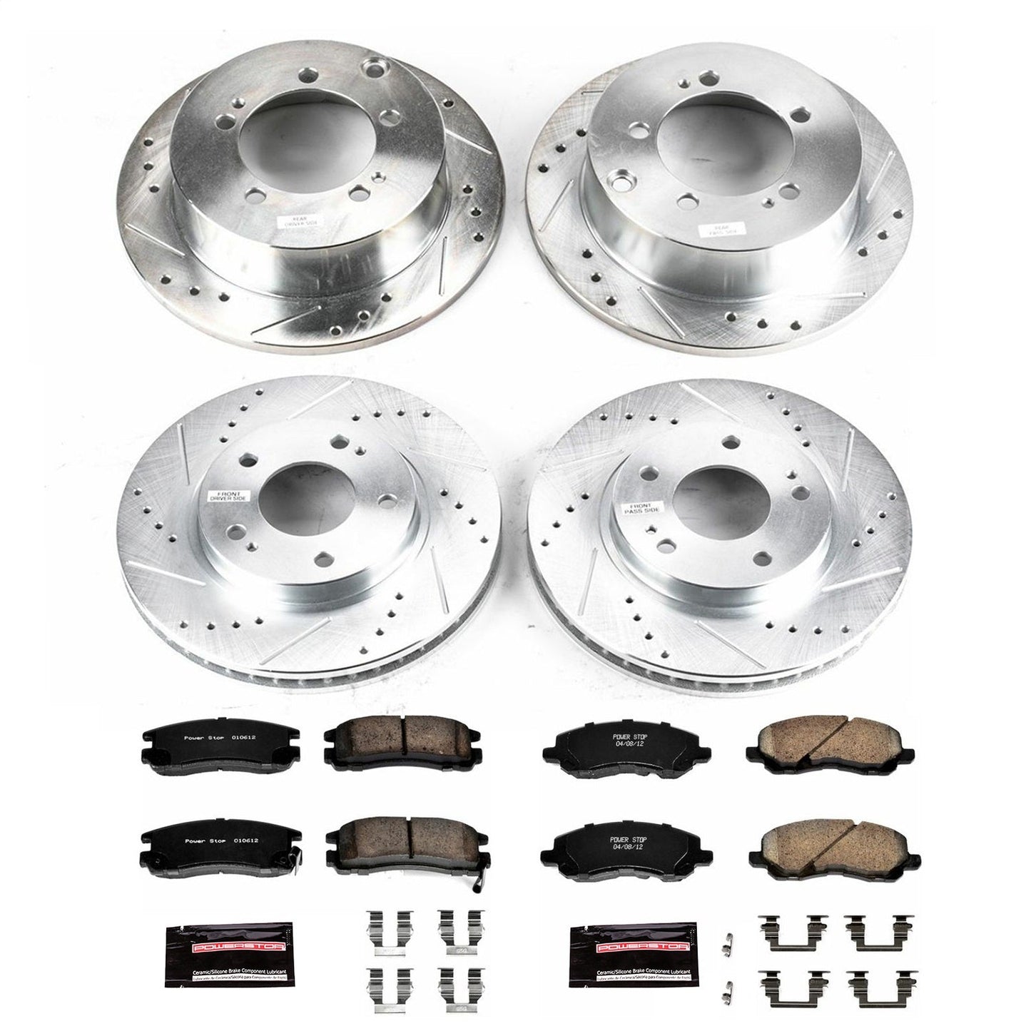 PowerStop Front & Rear Z23 Evolution Sport Brake Kit | Chrysler Sebring (01-05) (K1683)
