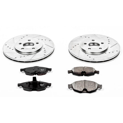 PowerStop Front Z23 Evolution Sport Brake Kit | Chrysler Sebring (01-06) (K1684)