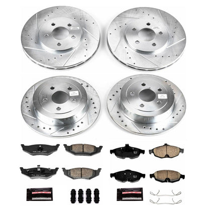 PowerStop Front & Rear Z23 Evolution Sport Brake Kit | Chrysler Sebring (01-06) (K1685)