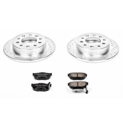 PowerStop Rear Z23 Evolution Sport Brake Kit | Hyundai Tiburon (03-08) (K170)