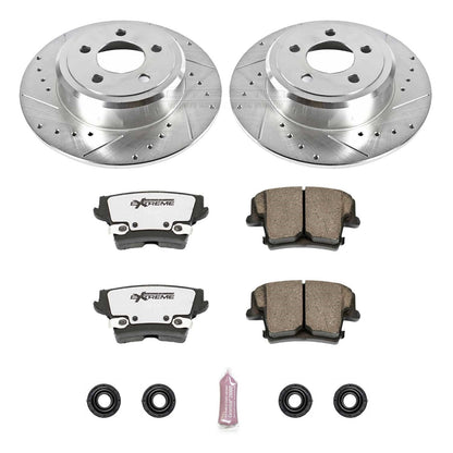 PowerStop Rear Z26 Street Warrior Brake Kit | Chrysler 300 (05-19) (K1719-26)