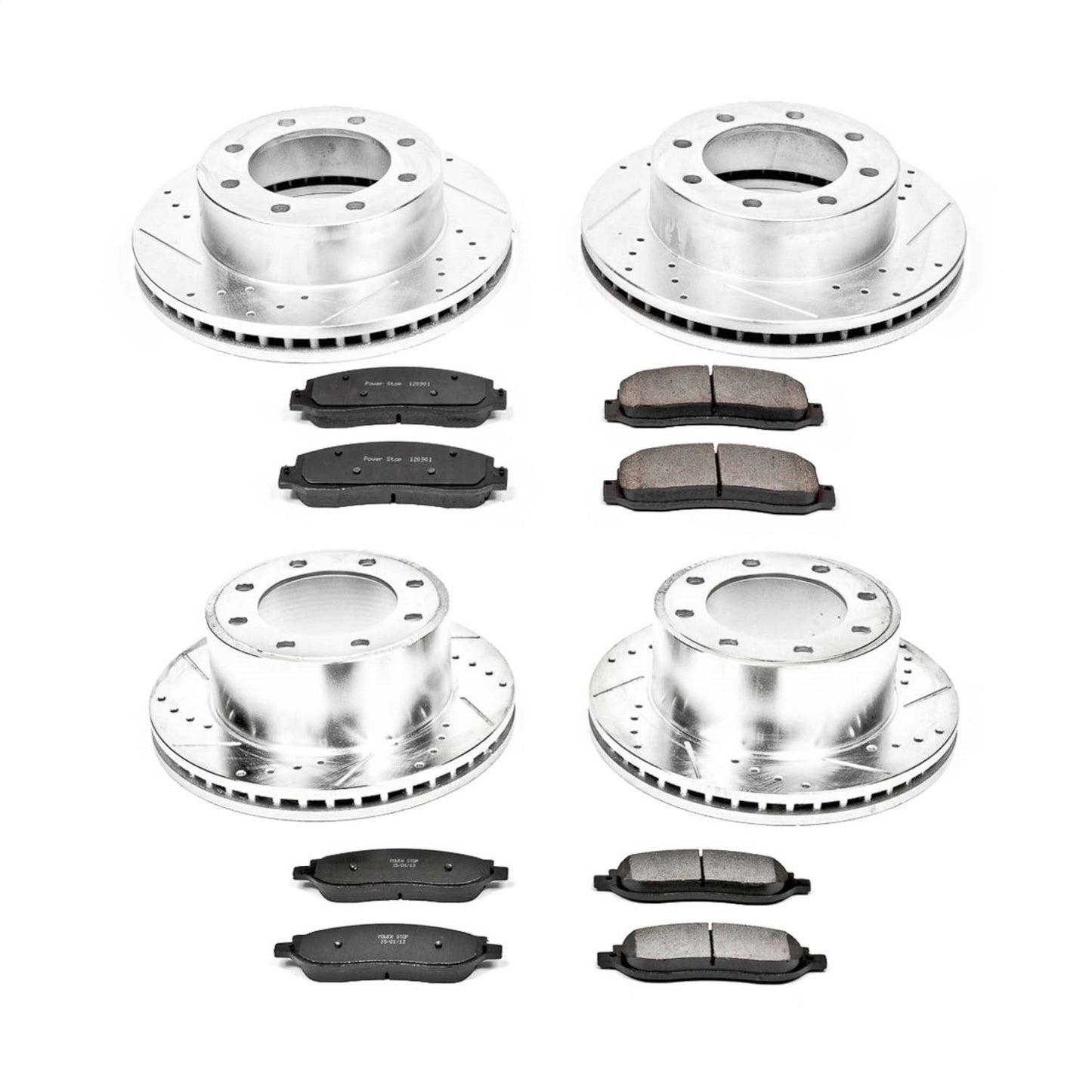 PowerStop Front & Rear Z23 Evolution Brake Kit | Ford F-350 Super Duty (05-07) (K1782)