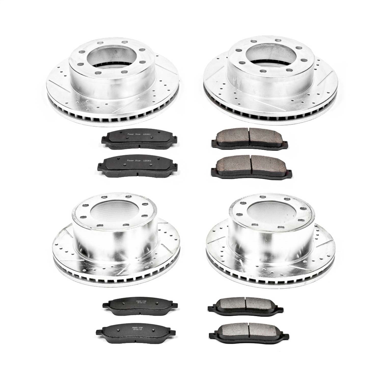 PowerStop Front & Rear Z23 Evolution Brake Kit | Ford F-350 Super Duty (05-07) (K1782)
