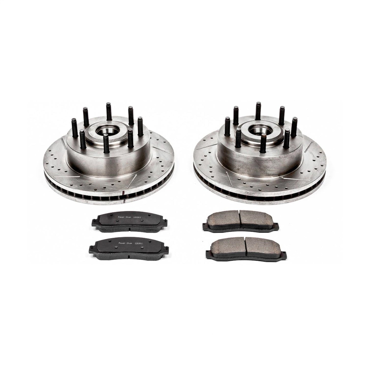 PowerStop Front Z23 Evolution Brake Kit | Ford F-350 Super Duty (05-07) (K1796)