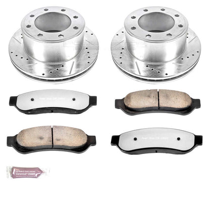 PowerStop Rear Z36 Truck & Tow Brake Kit | Ford F-250 Super Duty (07-10) (K1798-36)
