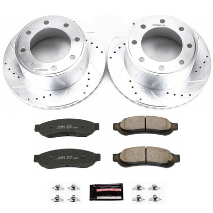 PowerStop Rear Z23 Evolution Sport Brake Kit | Ford F-250 Super Duty (07-10) (K1798)