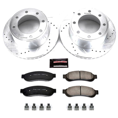 PowerStop Rear Z23 Evolution Sport Brake Kit | Ford F-250 Super Duty (05-07) (K1799)