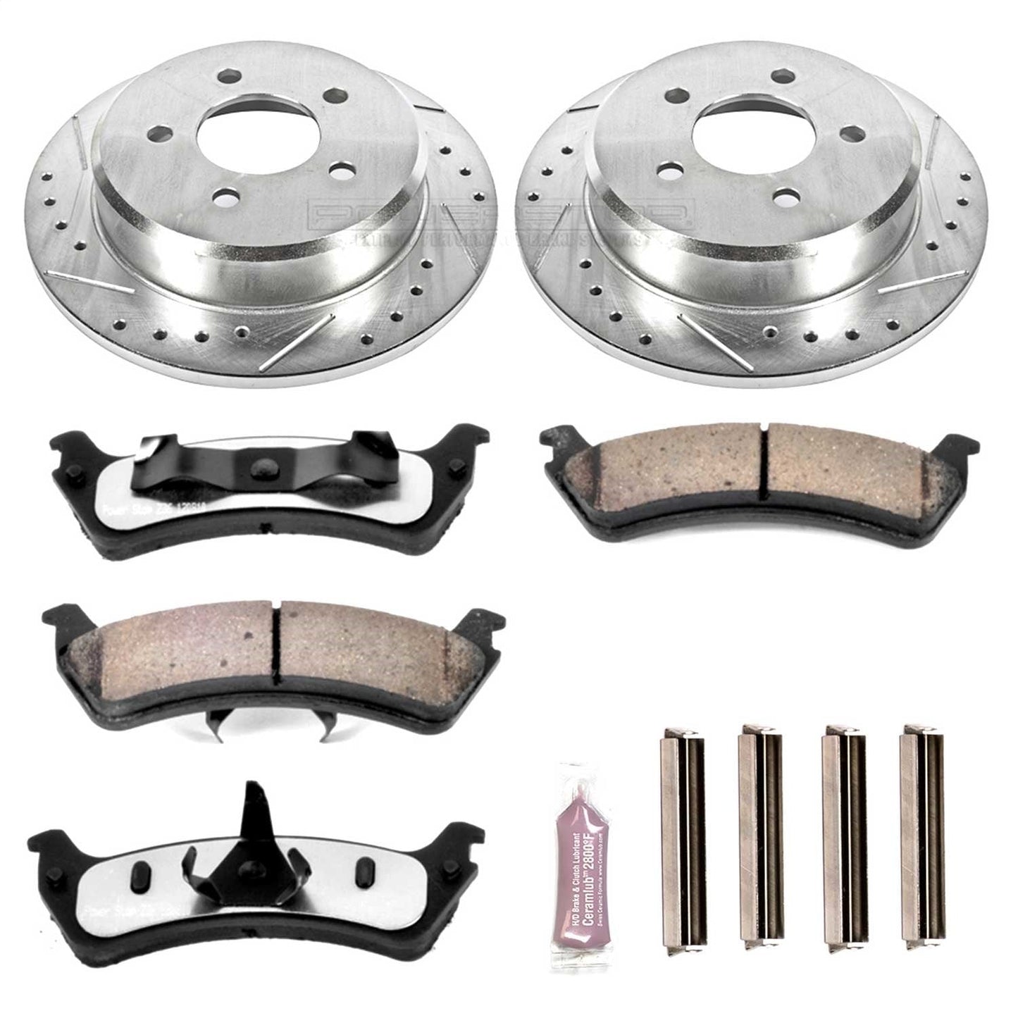 PowerStop Rear Z36 Truck & Tow Brake Kit | Ford Explorer (95-01) (K1858-36)
