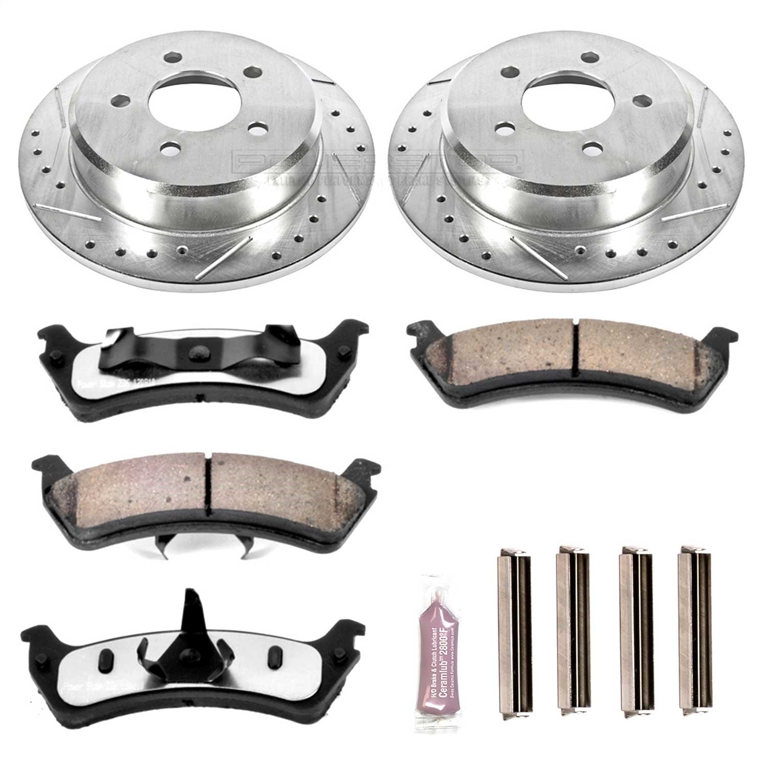 PowerStop Rear Z36 Truck & Tow Brake Kit | Ford Explorer (95-01) (K1858-36)