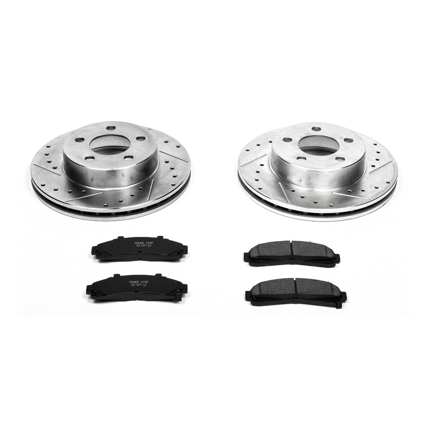 PowerStop Z23 Evolution Sport Front Brake Kit | Ford Explorer (95-01) (K1860)