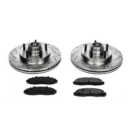 PowerStop Front Z23 Evolution Sport Brake Kit | Ford F-150 (97-00) (K1863)