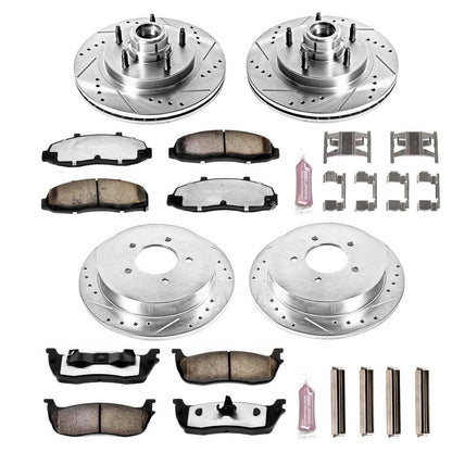 PowerStop Front & Rear Z36 Truck & Tow Brake Kit | Ford F-150 (99-00) (K1864-36)