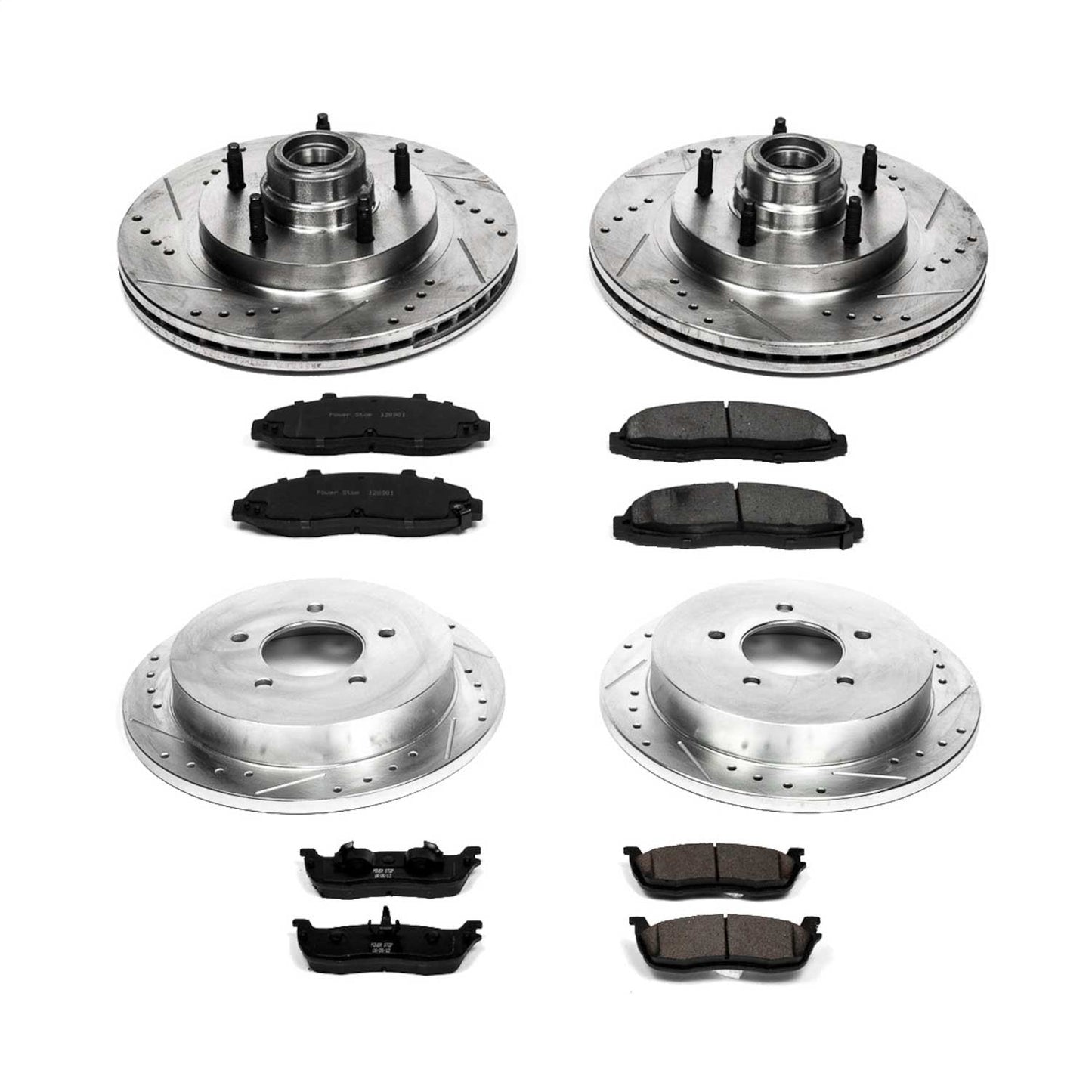 PowerStop Front & Rear Z23 Evolution Sport Brake Kit | Ford F-150 (99-00) (K1864)