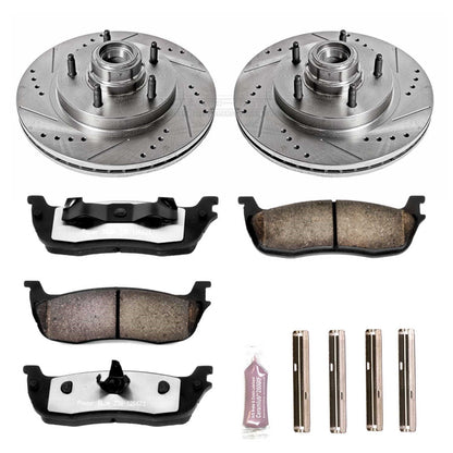 PowerStop Front Z36 Truck & Tow Brake Kit | Ford F-150 (97-00) (K1865-36)