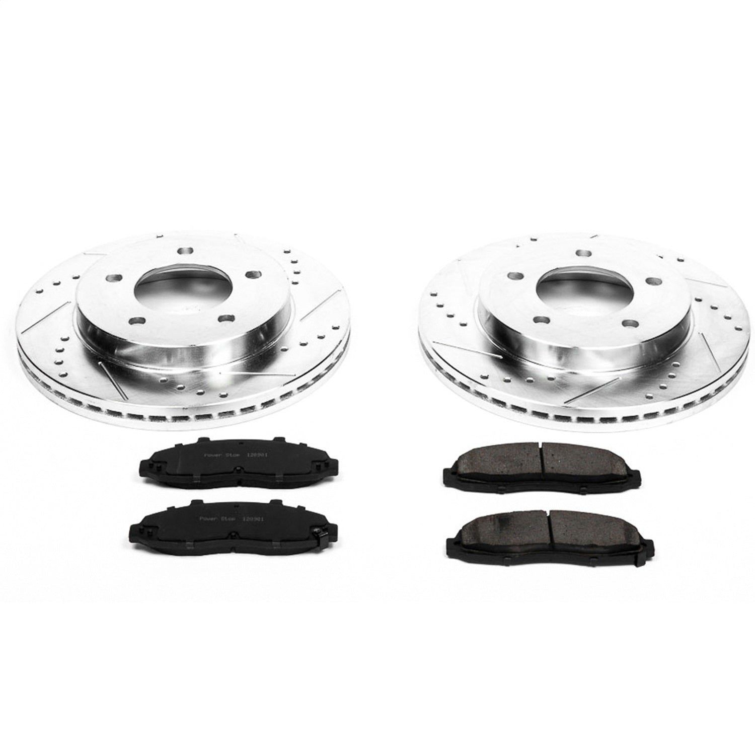 PowerStop Front Z23 Evolution Sport Brake Kit | Ford F-150 (97-03) (K1866)
