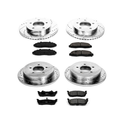 PowerStop Front & Rear Z23 Evolution Sport Brake Kit | Ford F-150 (00-03) (K1868)