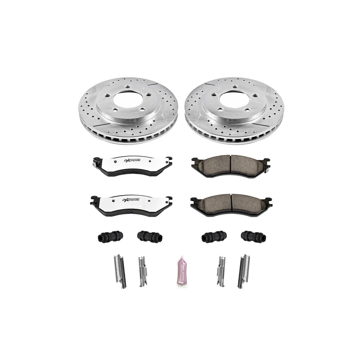 PowerStop Front Z36 Truck & Tow Brake Kit | Ford Expedition (97-02) (K1869-36)