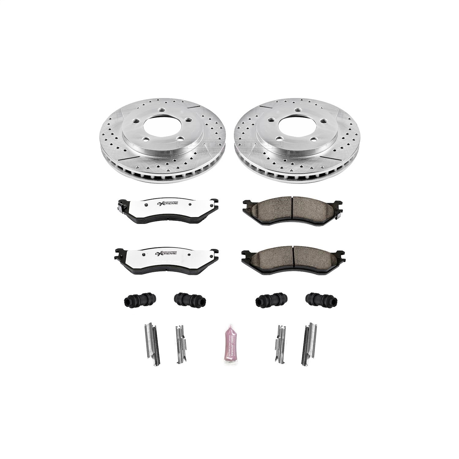 PowerStop Front Z36 Truck & Tow Brake Kit | Ford Expedition (97-02) (K1869-36)