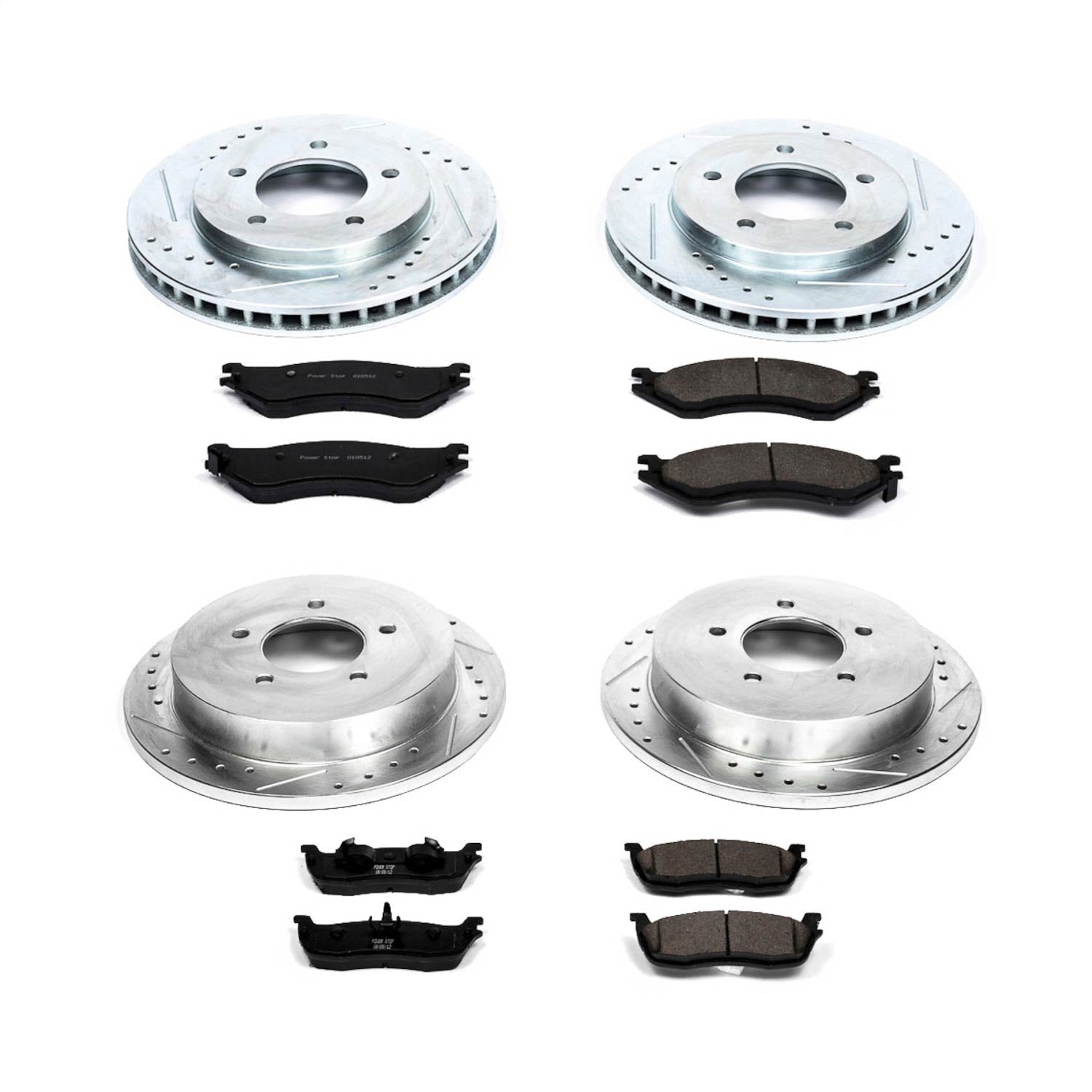 PowerStop Front & Rear Z23 Evolution Sport Brake Kit | Ford Expedition (97-00) (K1870)