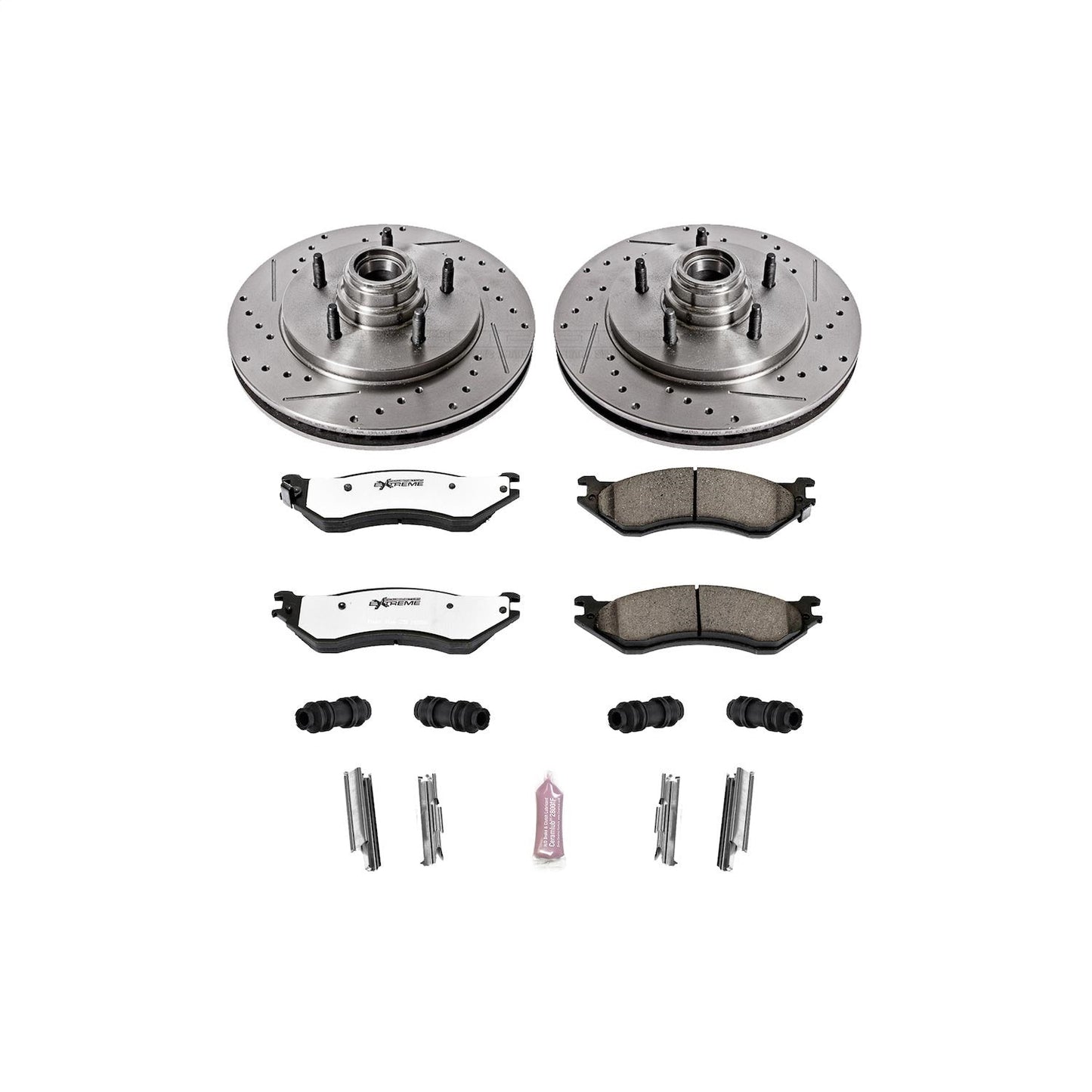 PowerStop Front Z36 Truck & Tow Brake Kit | Ford Expedition (97-00) (K1878-36)