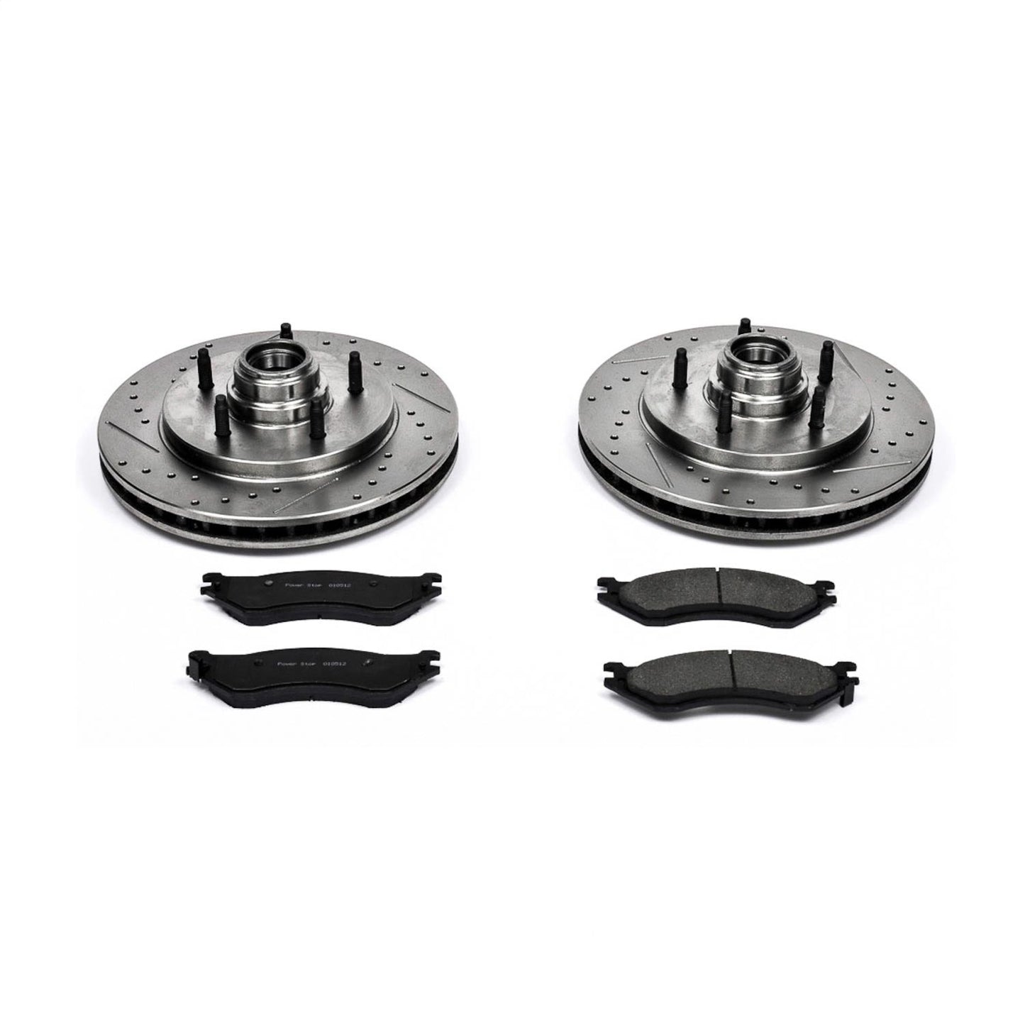PowerStop Front Z23 Evolution Sport Brake Kit | Ford Expedition (97-00) (K1878)