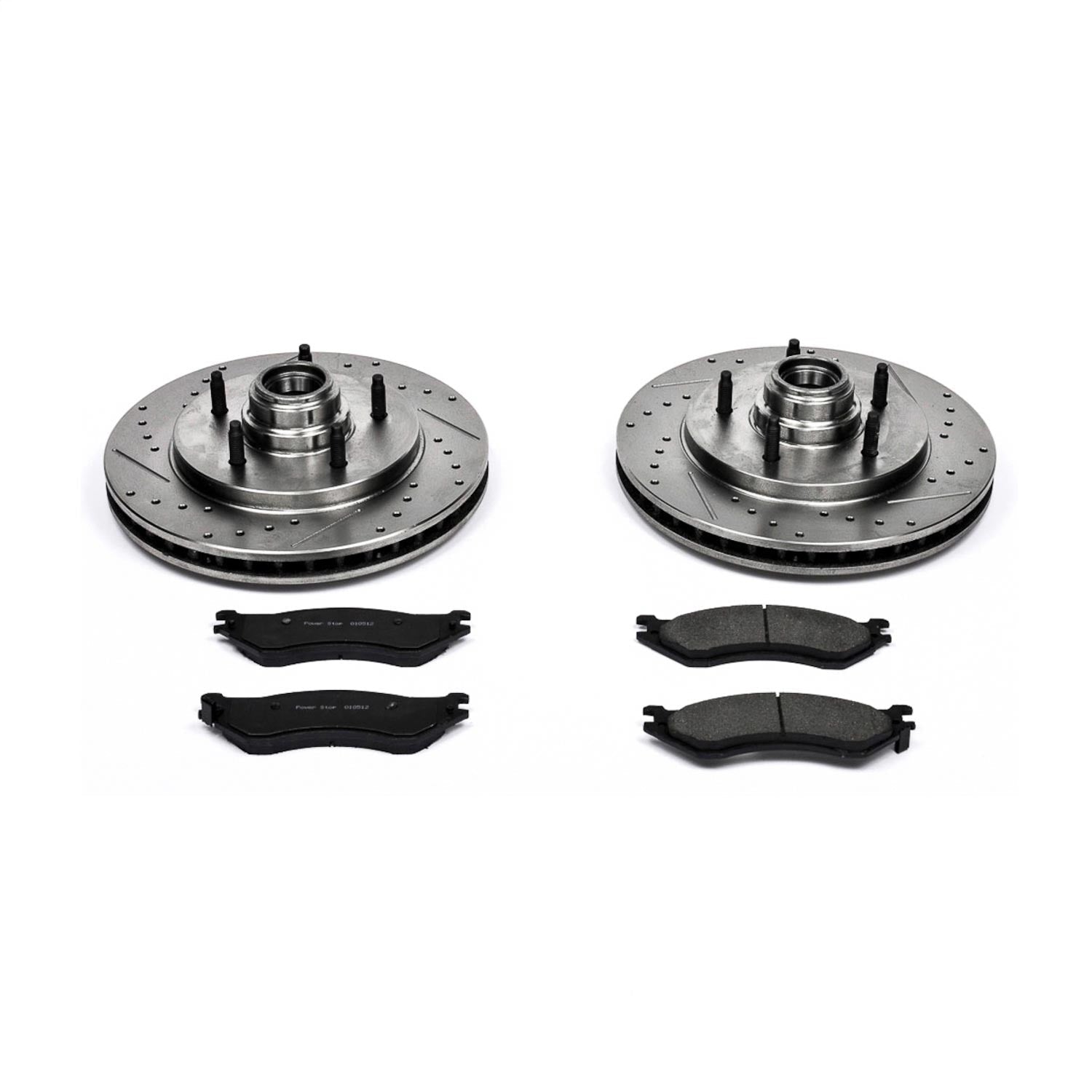 PowerStop Front Z23 Evolution Sport Brake Kit | Ford Expedition (97-00) (K1878)