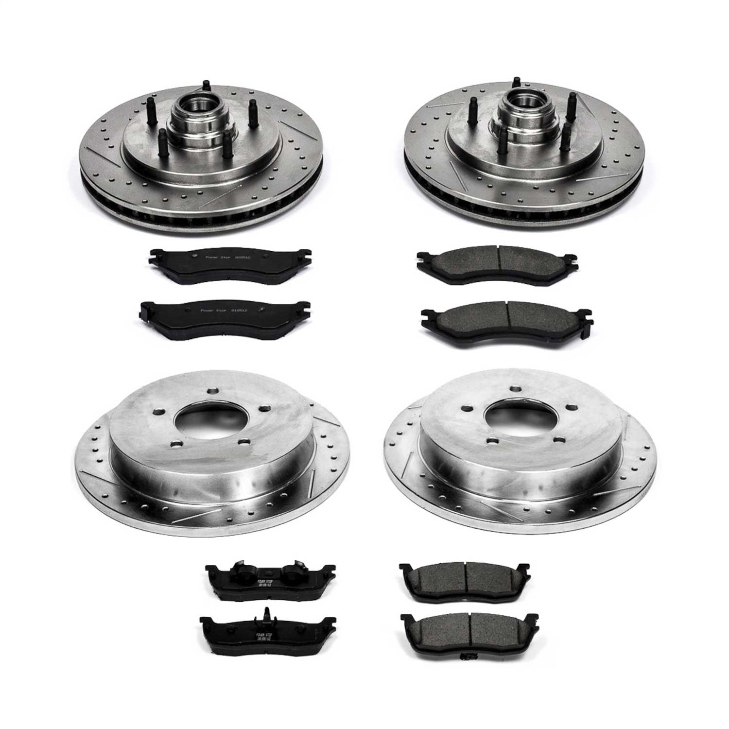 PowerStop Front & Rear Z23 Evolution Sport Brake Kit | Ford F-150 (99-00) (K1881)