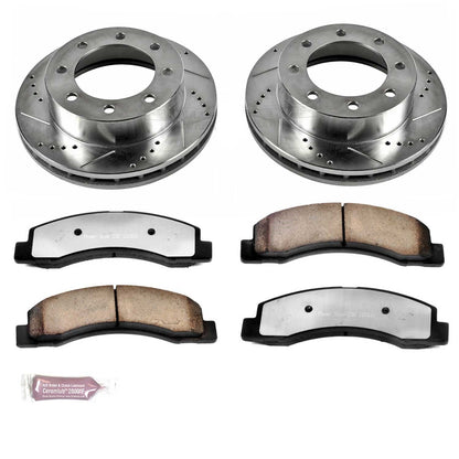 PowerStop Front Z36 Truck & Tow Brake Kit | Ford F-250 Super Duty (99) (K1885-36)