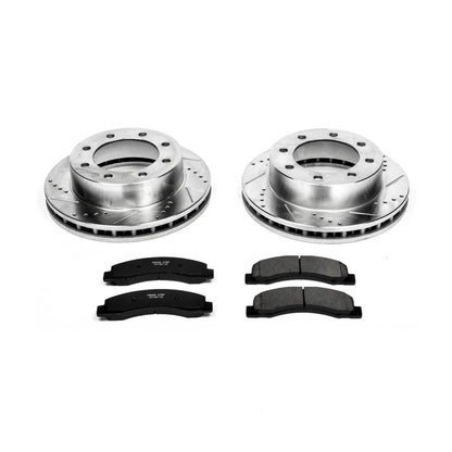 PowerStop Front Z23 Evolution Sport Brake Kit | Ford F-250 Super Duty (99) (K1885)