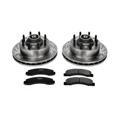 PowerStop Z23 Evolution Front Brake Kit | Ford F-350 Super Duty (99-02) (K1891)