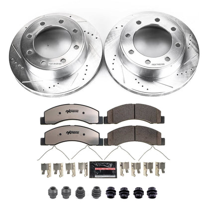 PowerStop Front Z36 Truck & Tow Brake Kit | Ford Excursion (00-05) (K1905-36)