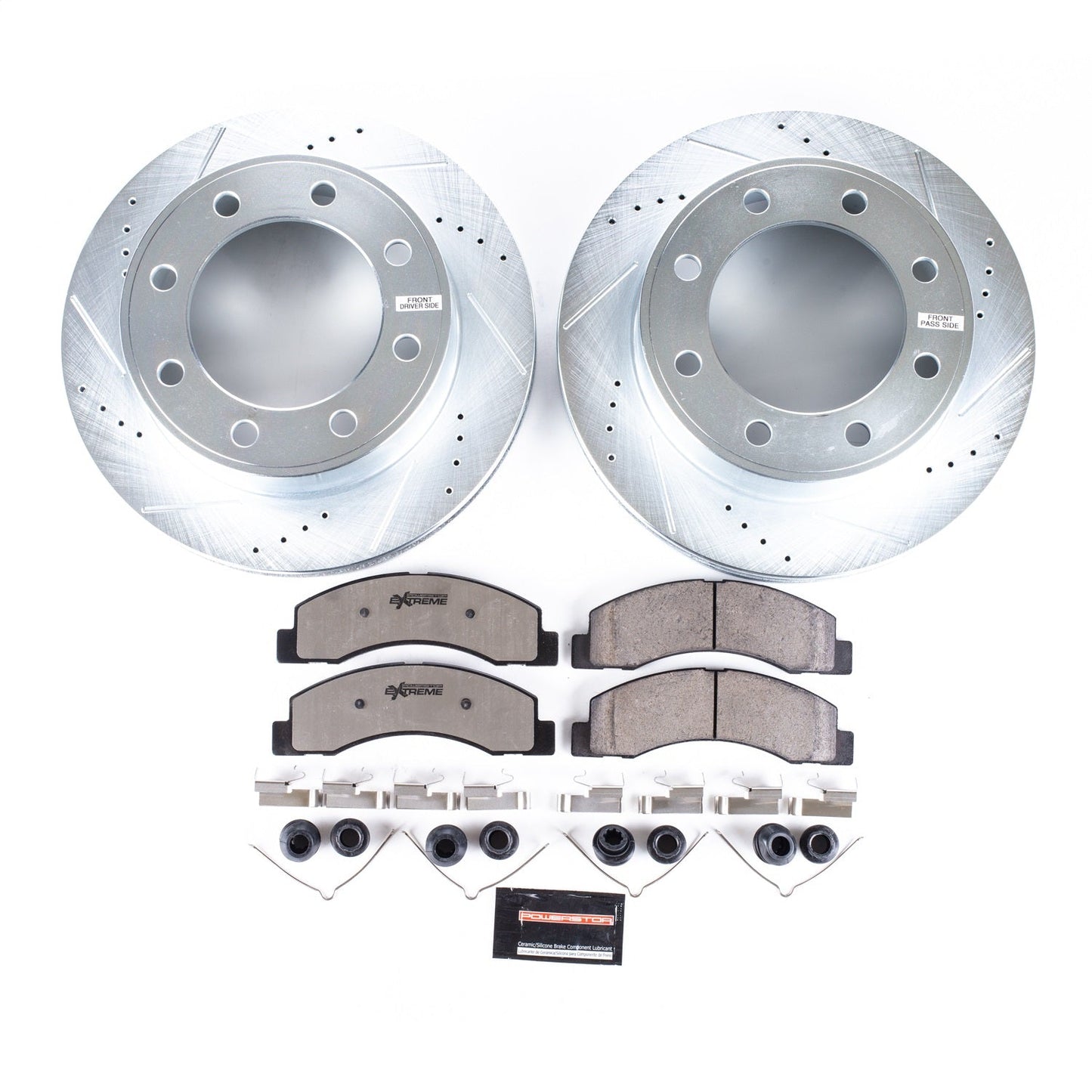 PowerStop Front Z36 Truck & Tow Brake Kit | Ford Excursion (00-05) (K1905-36)