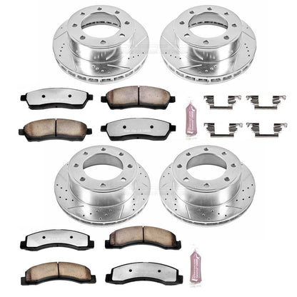 PowerStop Front & Rear Z36 Truck & Tow Brake Kit | Ford Excursion (00-05) (K1906-36)