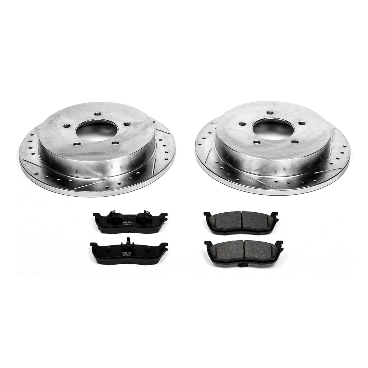 PowerStop Rear Z23 Evolution Sport Brake Kit | Ford Expedition (00-02) (K1913)