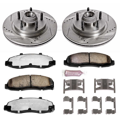PowerStop Front Z36 Truck & Tow Brake Kit | Ford F-150 (00-03) (K1914-36)