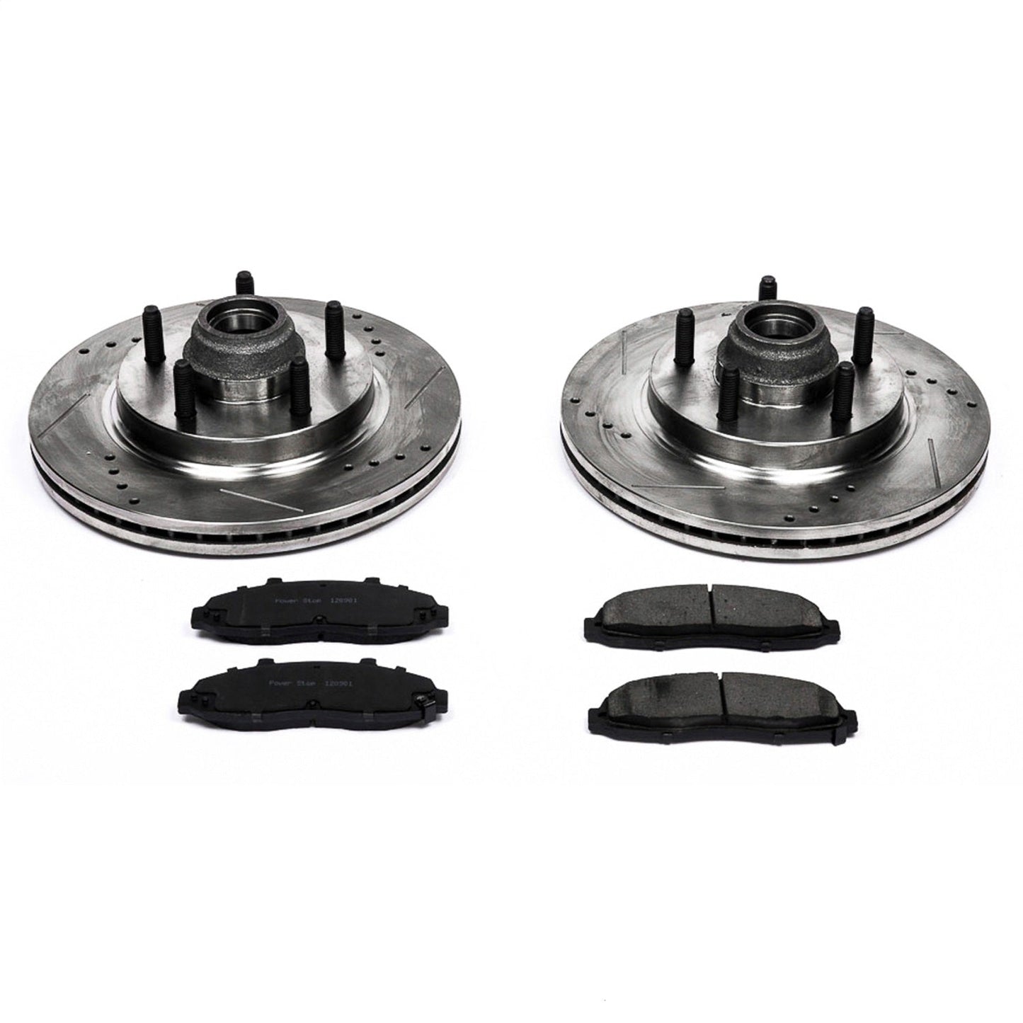 PowerStop Front Z23 Evolution Sport Brake Kit | Ford F-150 (00-03) (K1914)
