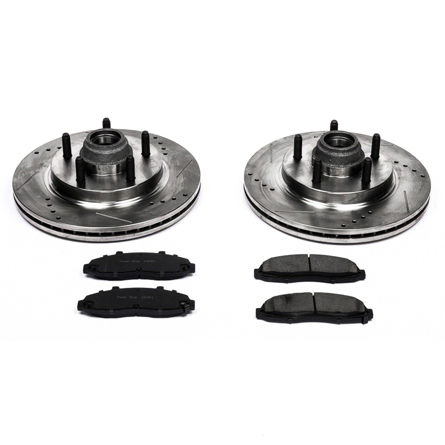 PowerStop Front Z23 Evolution Sport Brake Kit | Ford F-150 (00-03) (K1914)