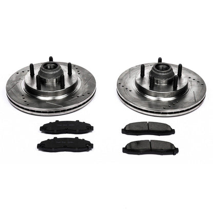 PowerStop Front Z23 Evolution Sport Brake Kit | Ford F-150 (00-03) (K1914)