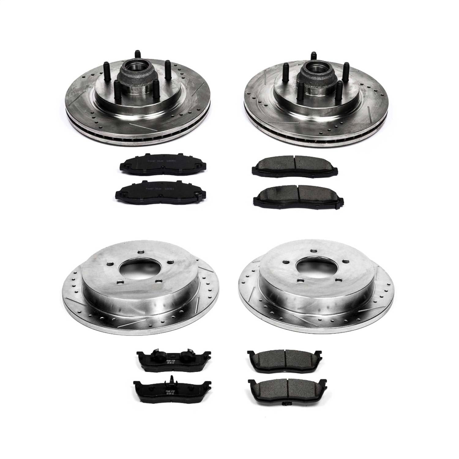 PowerStop Front & Rear Z23 Evolution Sport Brake Kit | Ford F-150 (00-03) (K1915)