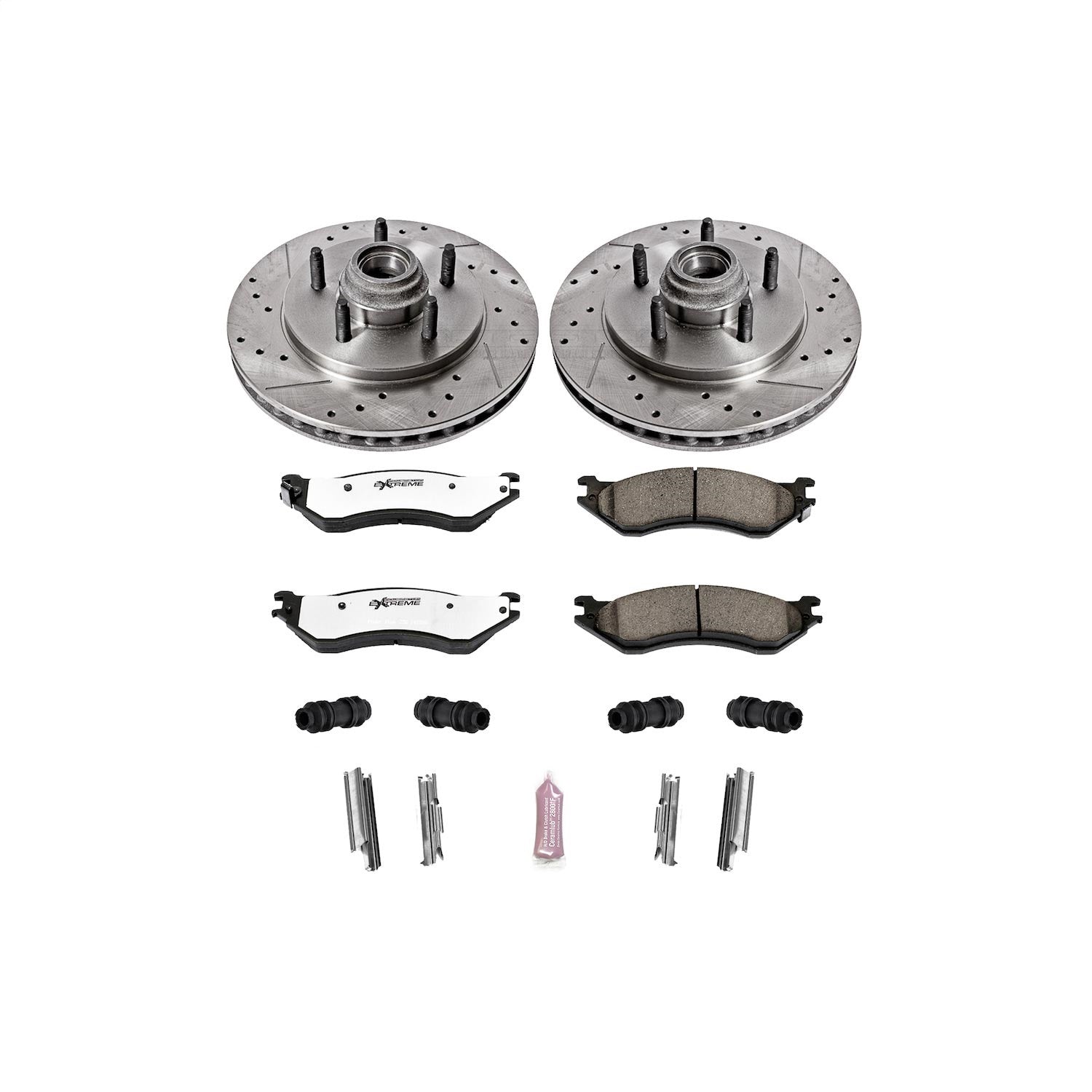 PowerStop Front Z36 Truck & Tow Brake Kit | Ford Expedition (00-02) (K1916-36)