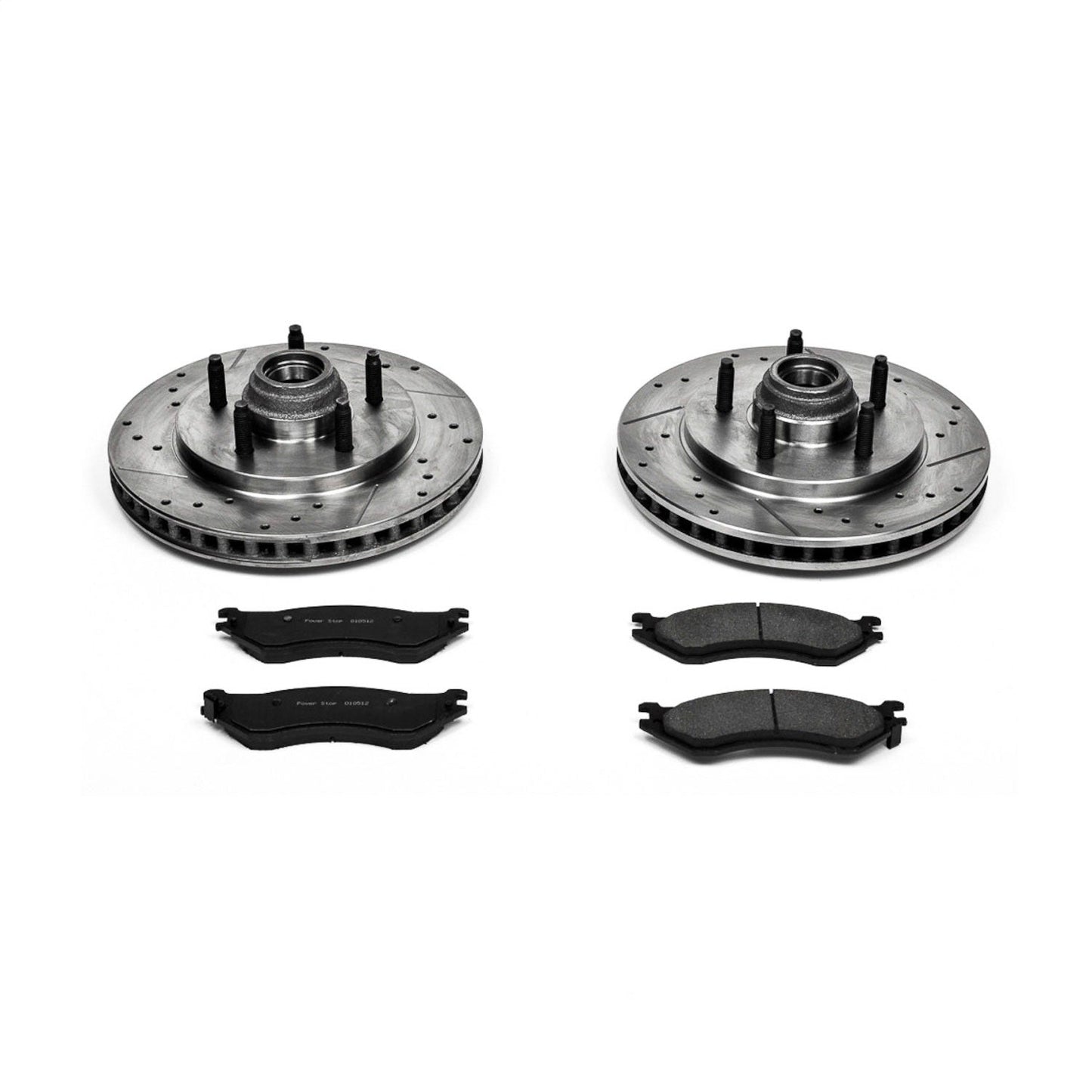 PowerStop Front Z23 Evolution Sport Brake Kit | Ford Expedition (00-02) (K1916)