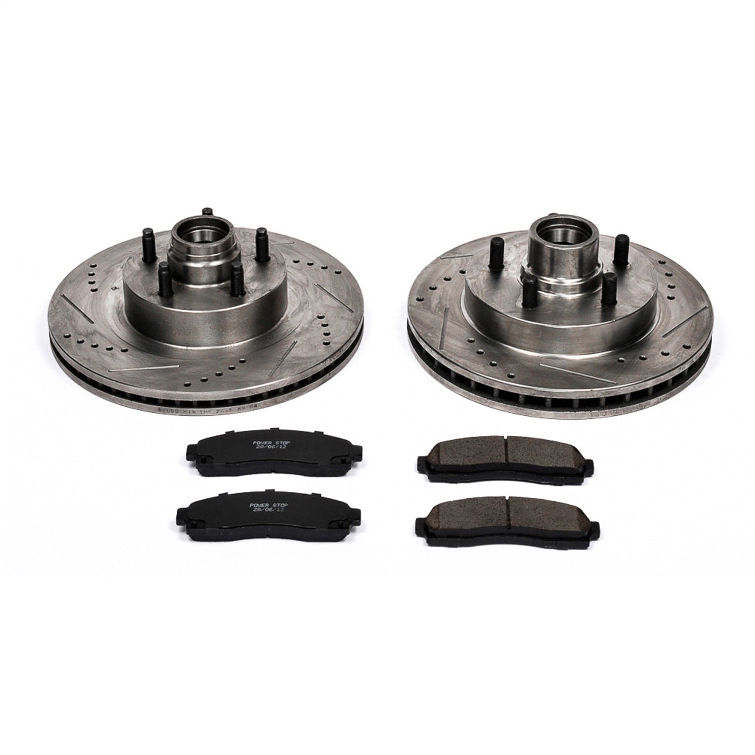 PowerStop Front Z23 Evolution Sport Brake Kit | Ford Explorer (01-03) (K1920)