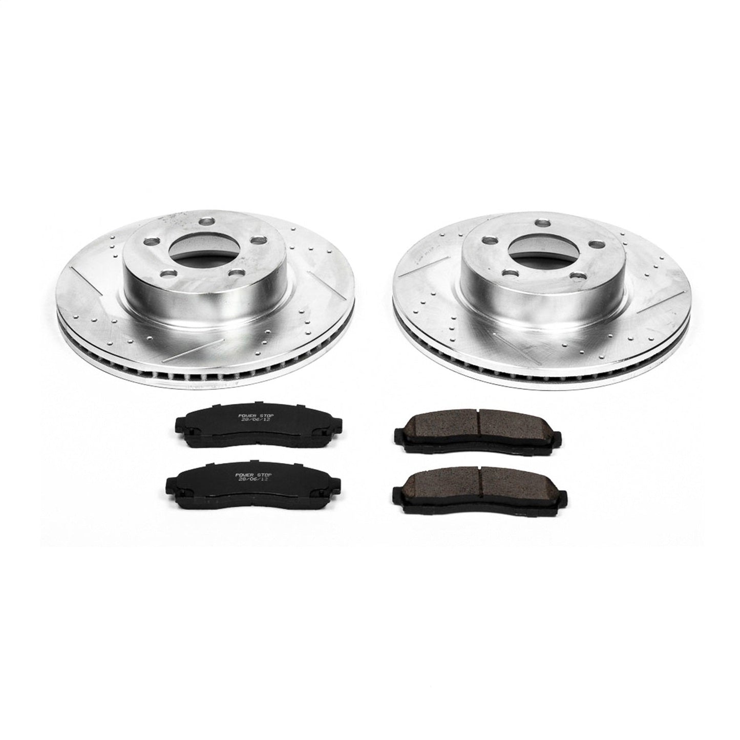 PowerStop Front Z23 Evolution Sport Brake Kit | Ford Explorer (01-03) (K1923)