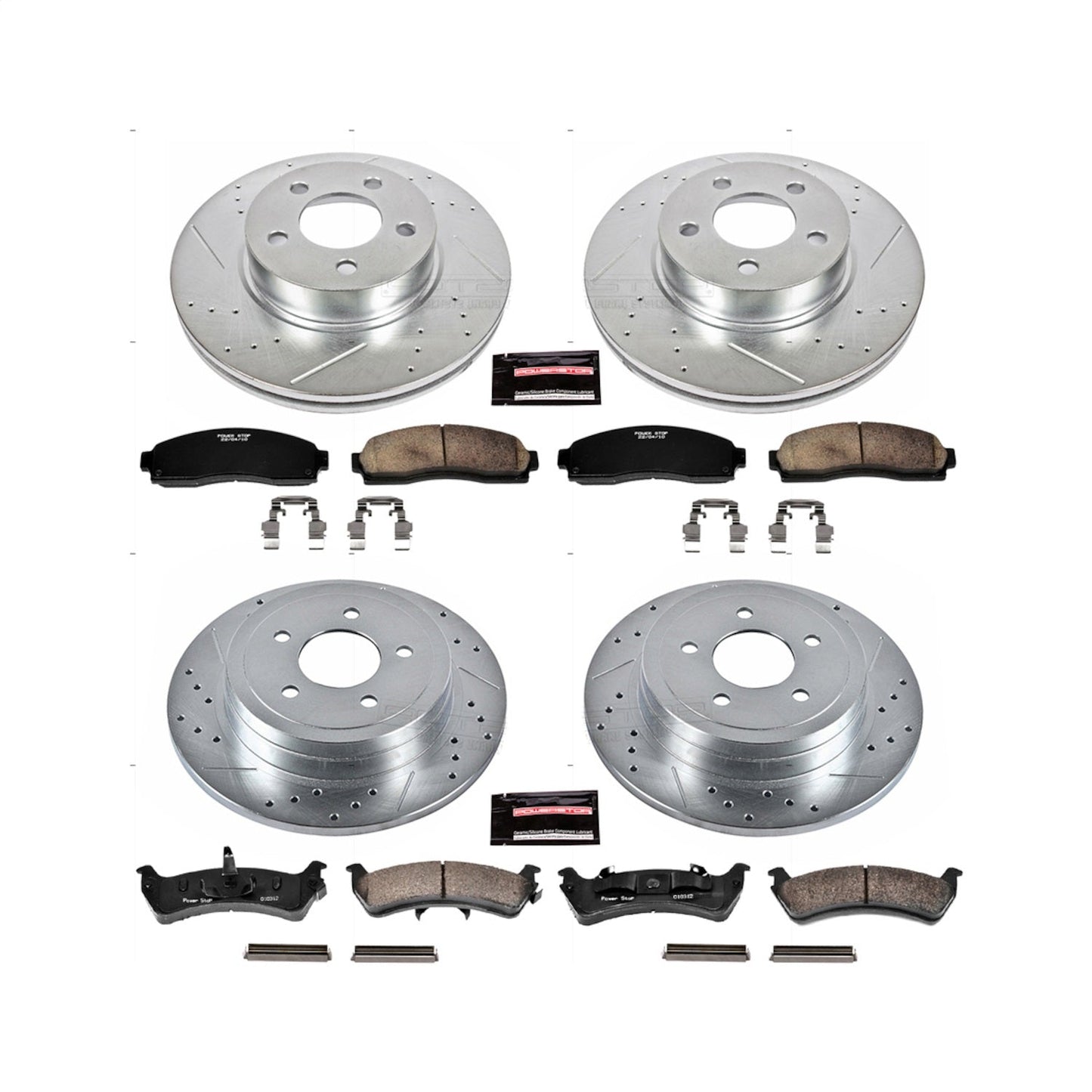 PowerStop Front & Rear Z23 Evolution Sport Brake Kit | Ford Explorer (03) (K1924)