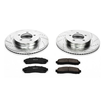 PowerStop Front Z23 Evolution Sport Brake Kit | Ford Explorer (02-05) (K1931)