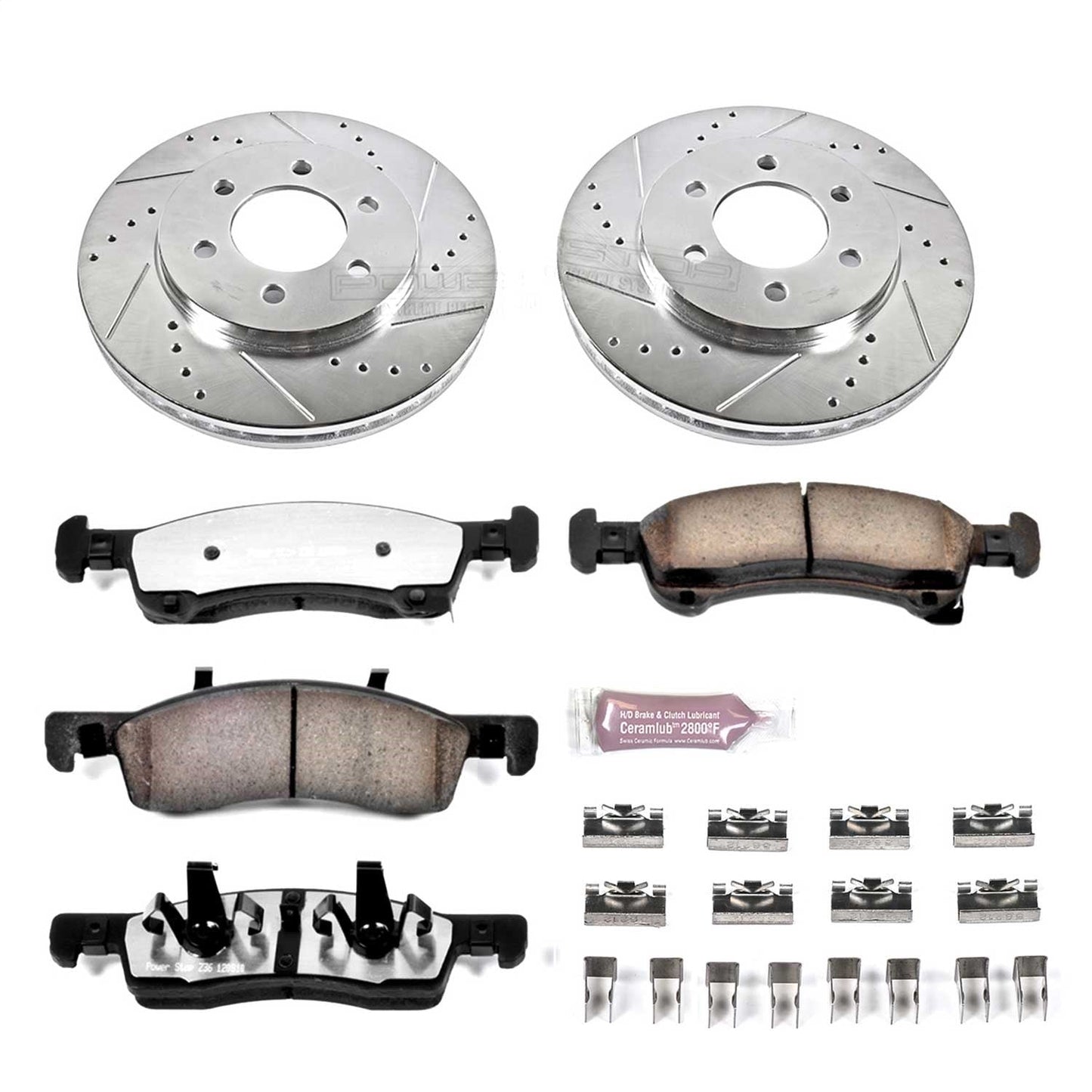 PowerStop Front Z36 Truck & Tow Brake Kit | Ford Expedition (02-06) (K1933-36)
