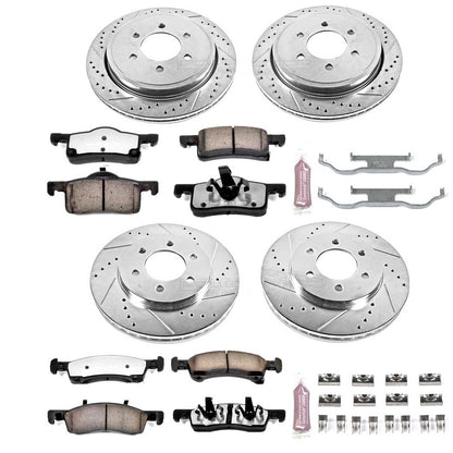 PowerStop Front & Rear Z36 Truck & Tow Brake Kit | Ford Expedition (02-06) (K1934-36)