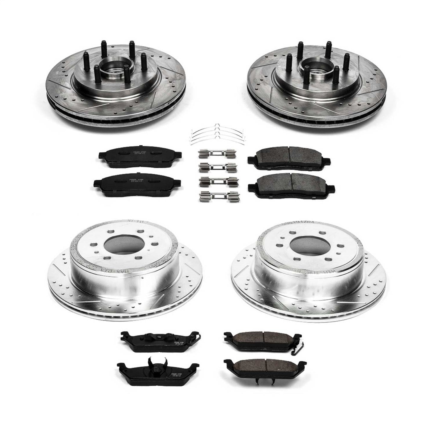 PowerStop Front & Rear Z23 Evolution Brake Kit | Ford F-150 (04-08) (K1940)