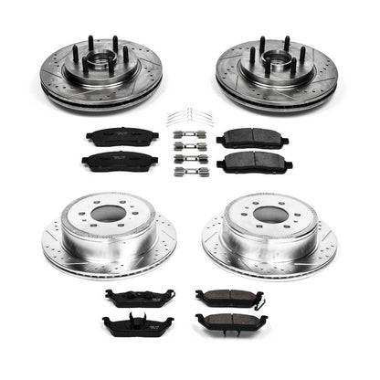 PowerStop Front & Rear Z23 Evolution Brake Kit | Ford F-150 (04-08) (K1940)