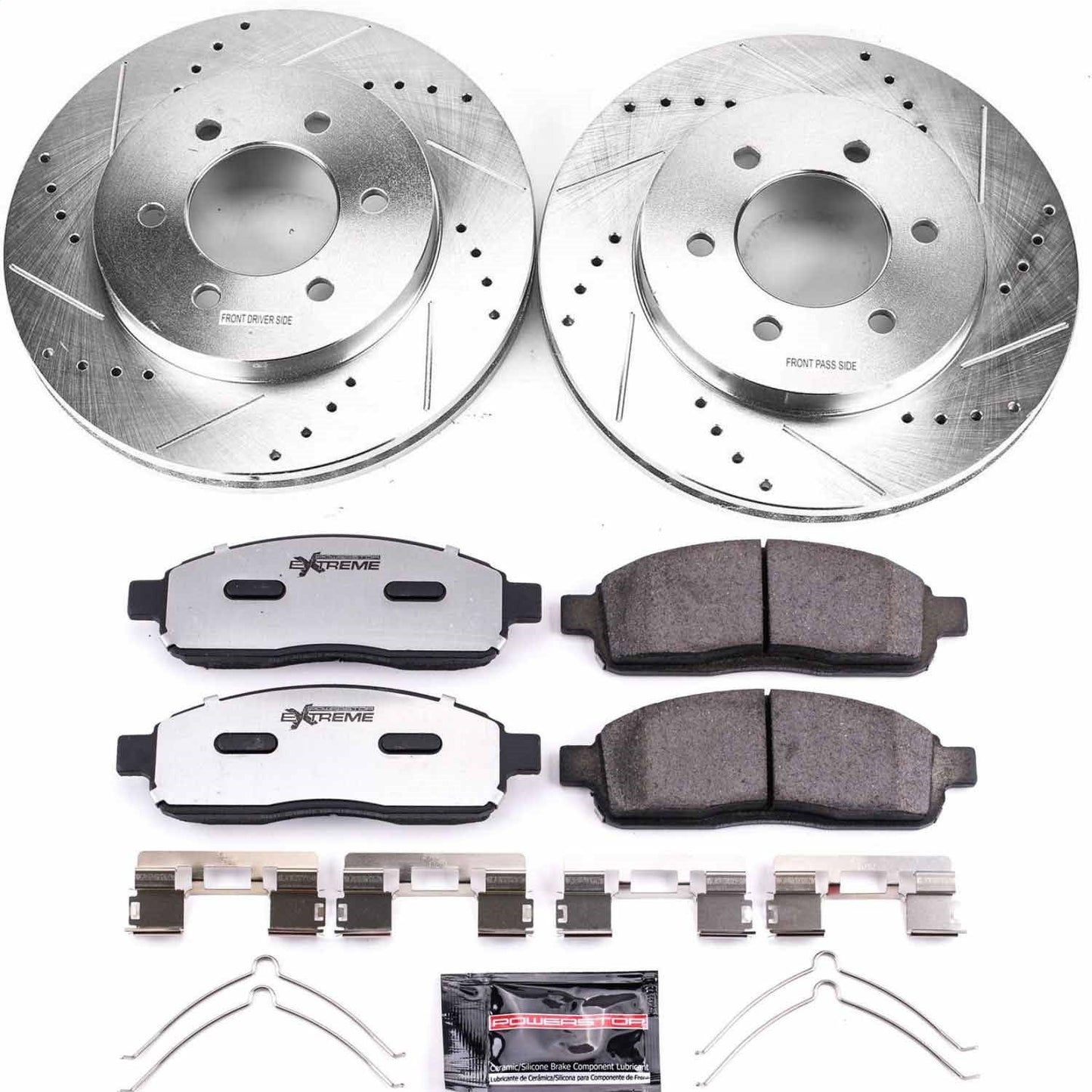 PowerStop Front Z36 Truck & Tow Brake Kit | Ford F-150 (04-08) (K1943-36)
